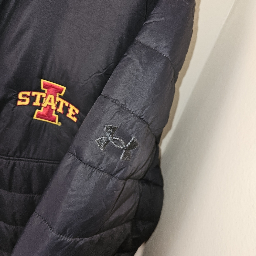 Mens Under Armour Iowa State Cyclones Coat 2xl - Picture 3 of 8